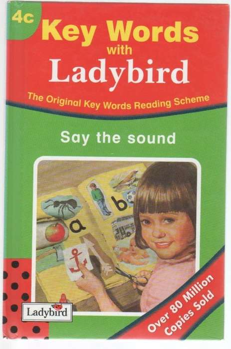 KEY WORDS WITH LADYBIRD, SAY THE SOUND, 4c