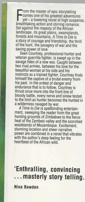 A TIME TO DIE - WILBUR SMITH (1989)