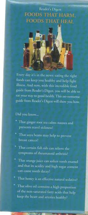 FOODS THAT HARM- FOODS THAT HEAL - READER`S DIGEST (2000)