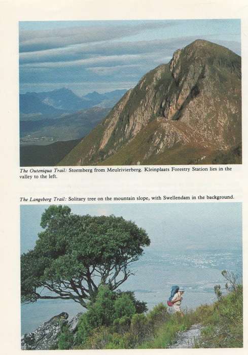 TRAILS AND WALKS IN THE SOUTHERN CAPE - JOSE BURMAN (1 ST PUBLISHED 1980)