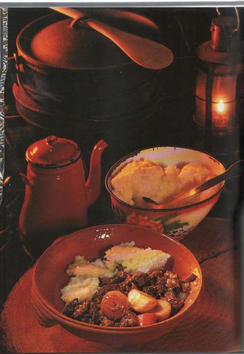 EGOLI, FRANZ MARX, RESEPTEBOEK - EDUAN NAUDE & BRIAN SHALKOFF, GRAMADOELAS AFRIKA RESTAURANT