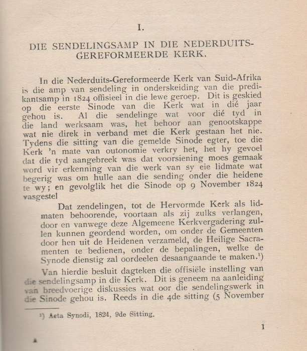KRUISGESANTE IN SUID-AFRIKA - A DREYER (1927)