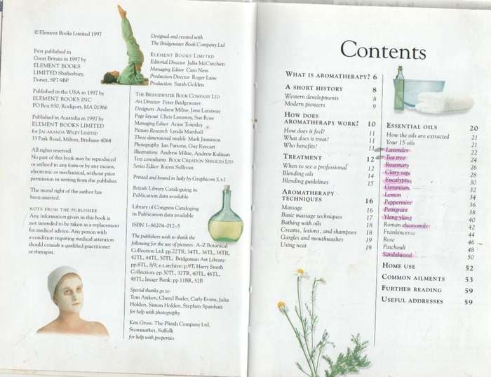 AROMATHERAPY, A STEP-BY-STEP GUIDE - SHEILA LAVERY (1 ST PUBLISHED 1997)