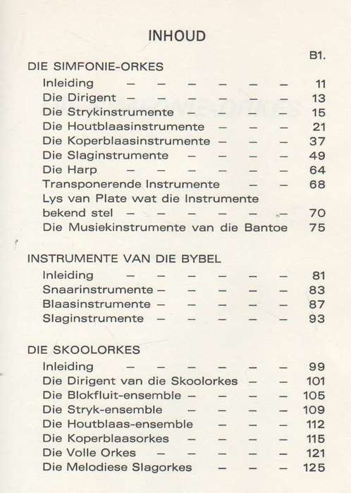 DIE ORKES EN SY INSTRUMENTE - VALERIE ROUX (1971)
