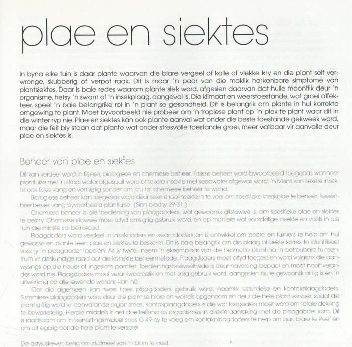 KEITH KIRSTEN GEE RAAD ANWOORDE OP AL JOU TUINVRAE (1 STE UITGAWE 2001)