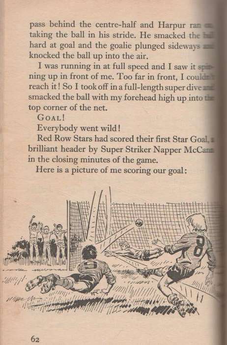 NAPPER GOES FOR GOAL - MARTIN WADDELL