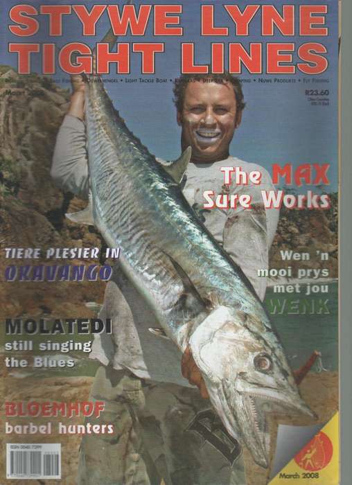 ELEVEN TIGHT LINES / STYWE LYNE MAGAZINES - FEBRUARY 2008 TO DECEMBER 2008