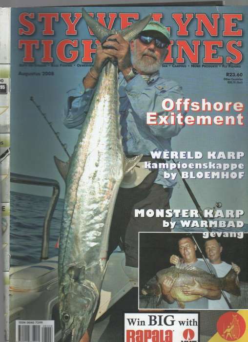 ELEVEN TIGHT LINES / STYWE LYNE MAGAZINES - FEBRUARY 2008 TO DECEMBER 2008
