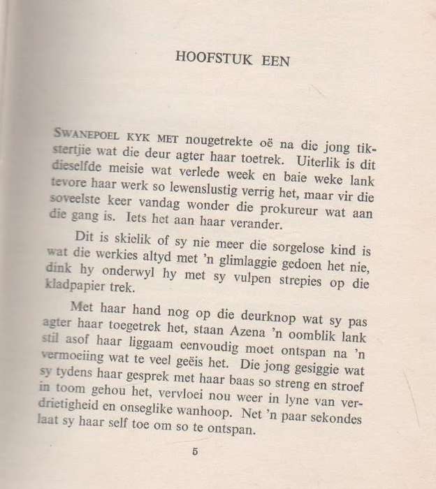 GELUK IN DIE NAJAAR  - ENA ZINN JOUBERT (1962)