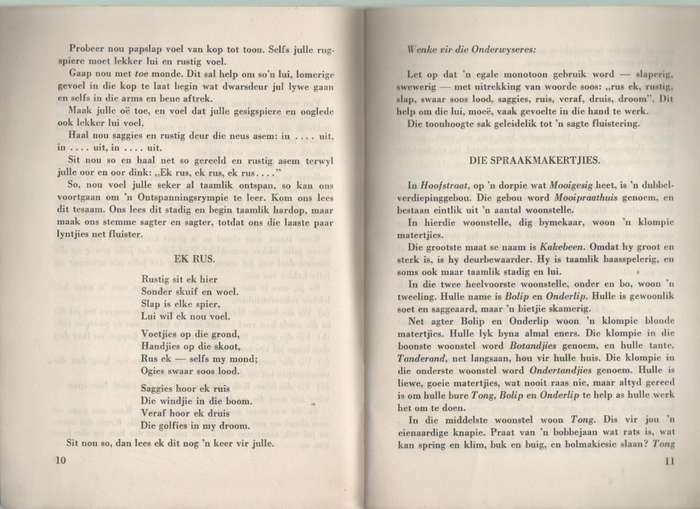 DERDE BOEKIE KLOKKIES LUI SPRAAKOPLEIDING - C J LOUBSER (JUTA GEV 1853)