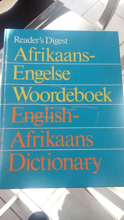 Reader's Digest Afrikaans/English Dictionary (hardcover)