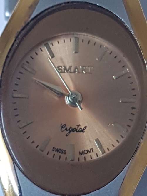Smart  Swiss Ladies Watch . Gold and Silver Tone. Elegant Retro Ex. Cond.