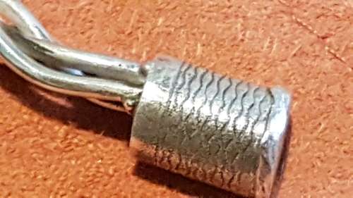 Solid Sterling Silver Twisted Wire Bangle.  All New Hand Made.18.7 g.