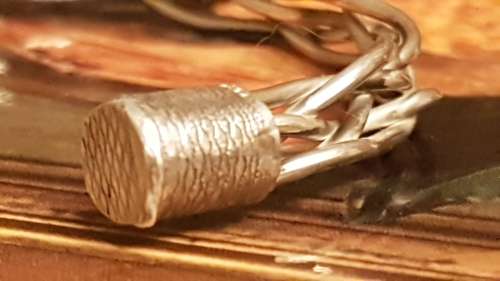Solid Sterling Silver Twisted Wire Bangle.  All New Hand Made.18.7 g.