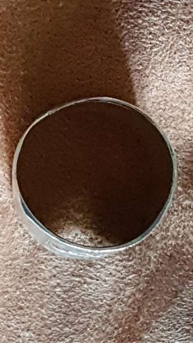 LEO Zodiac or Name Sterling Silver Ring . Large 8.4 g engine turned design, hand made, marked 925.