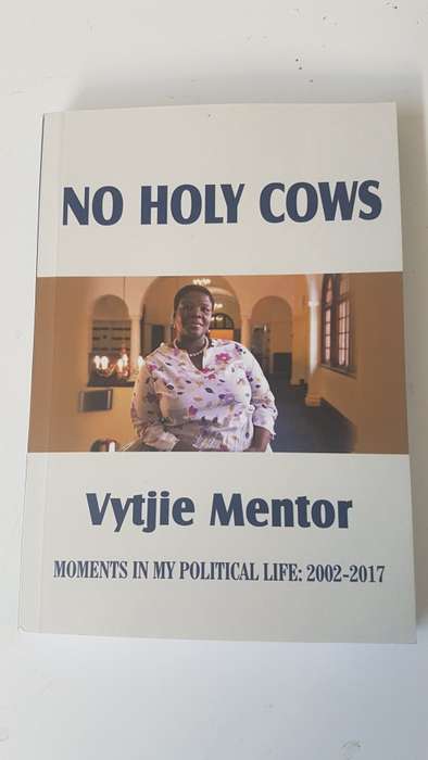 Vytjie Mentor.  Moments in my Political Life: 2002-2017. SIGNED AND INSCRIBED BOOK.
