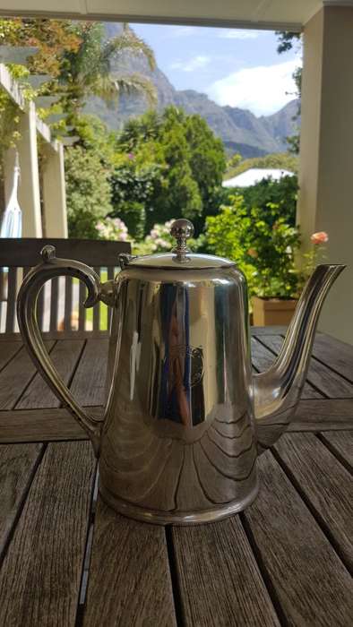 Silver Plated Union-Castle Coffee Pot.