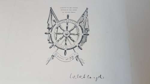Union Jottings by William Whitelock Lloyd. Life on board ship R.M.S. Scot of the Union Line. c. 1890