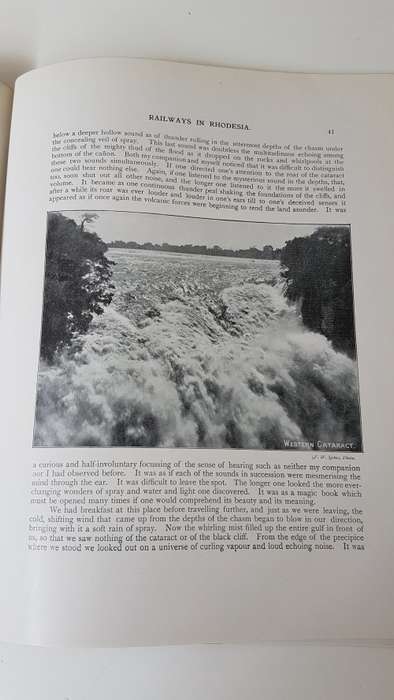 Railways in Rhodesia. A few notes on their construction and on the country through which they pass.