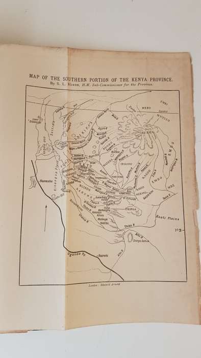 The East Africa Protectorate. By Sir Charles Eliot.  Published London, Edward Arnold, 1905. Kenya.