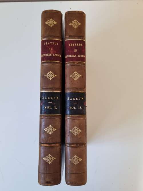 JOHN BARROW. An Account of Travels into the Interior of Southern Africa.   2 VOLUME FIRST EDITION.