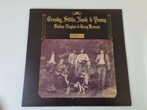 Crosby, Stills, Nash and Young. Deja Vu. First U.K. K50001 Stereo. Ex to NM/ Ex to NM: Collectible.