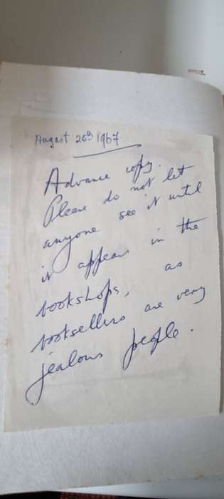 UNIQUE lifetime collection of 32 Lawrence Green books, 7 INSCRIBED AND SIGNED+HANDWRITTEN NOTE!