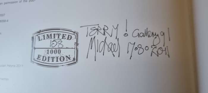Michael Heyns. Kronologies/ Chronological. SIGNED DATED AND INSCRIBED LIMITED NUMBERED EDITION