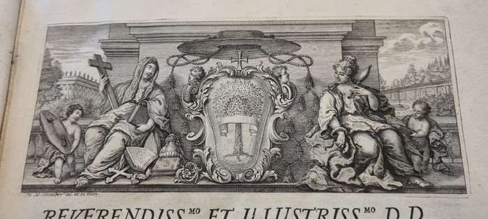 1735 published in Venice! Book on Augustinian. Elephant folio.