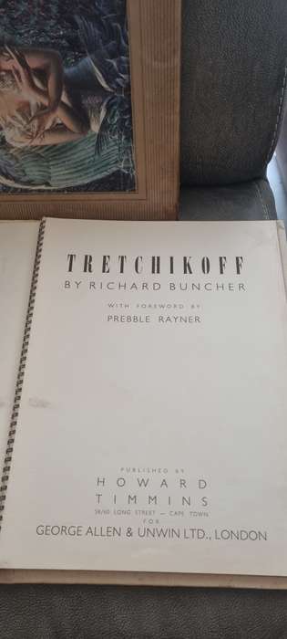 Tretchikoff. SIGNED AND INSCRIBED 1950 TRUE FIRST EDITION. In slipcase decorated with the Dying Swan