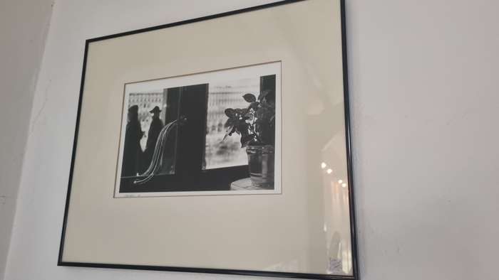 Michael Meyersfeld. View from Cafe Florian,  Piazza San Marco, Venice. Real signed photo 1/8