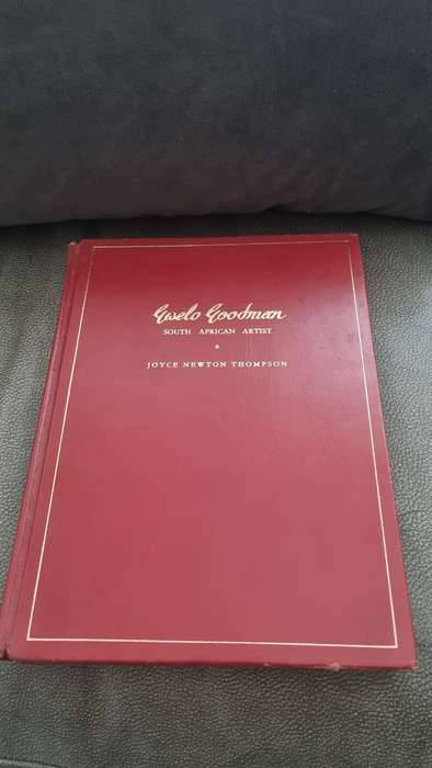 Gwelo Goodman. South African Artist. De Luxe Edition. FULL LEATHER. SIGNED  Newton-Thompson, Joyce