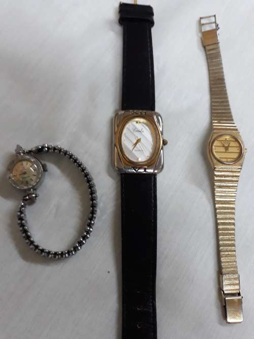 ##Job lot vintage ladies watches - Seiko, Omega & Emile##