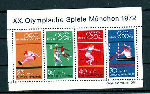 Deutchland Minisheet - Unmounted Mint