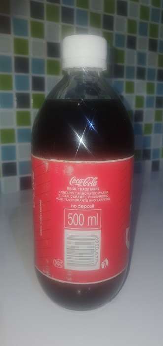 Coca Cola 500ml glass bottle