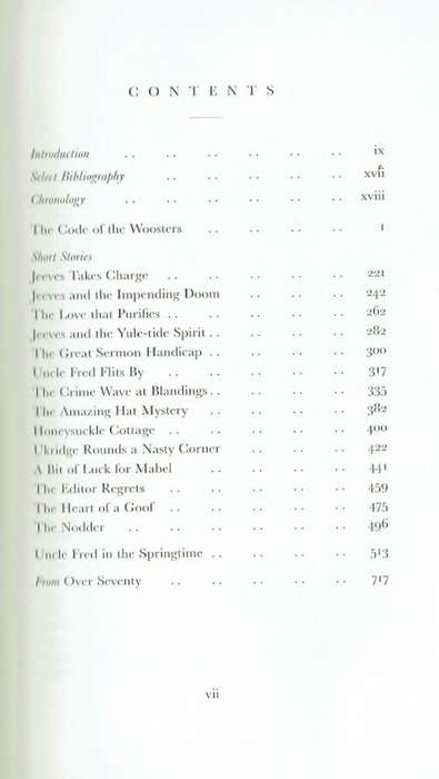 P. G. Wodehouse, The Best of Wodehouse: An Anthology (hardcover in very good condition)
