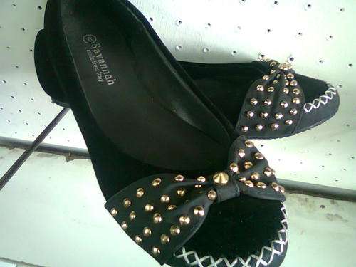NEW  !!!   Black Suede Pumps !!!