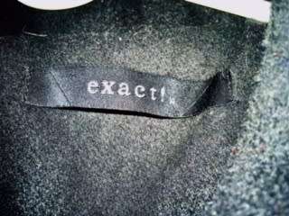 Black melton military inspired jacket by Exact size: 14