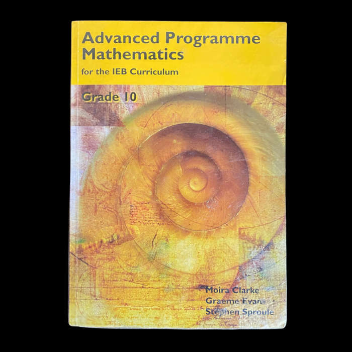 AP Maths IEB Gr. 10
