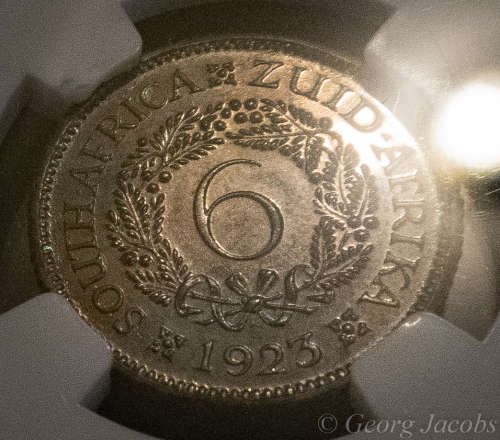 1923 Sixpence NGC Proof 65 - Second Finest - Start @ R1 !!!!