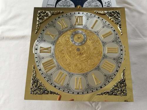 Grand Father Clock: Moon Face Dial, Made in Germany (a)