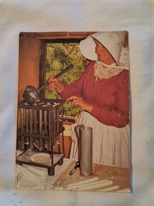Open Air farm Museum....Postcard
