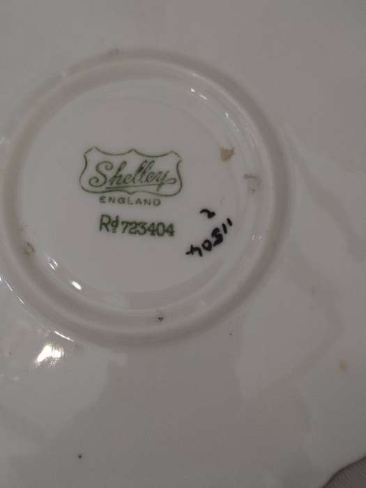 Small Art Deco Shelley Saucer
