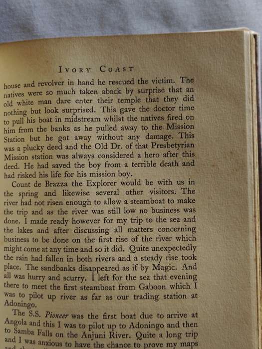 The Life and Works of Alfred Aloysius Horn an old Visiter: The Ivory Coast in the Earliers