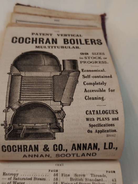 Book: The Practical Engineer Mechanical Pocket Book and Diary for 1920
