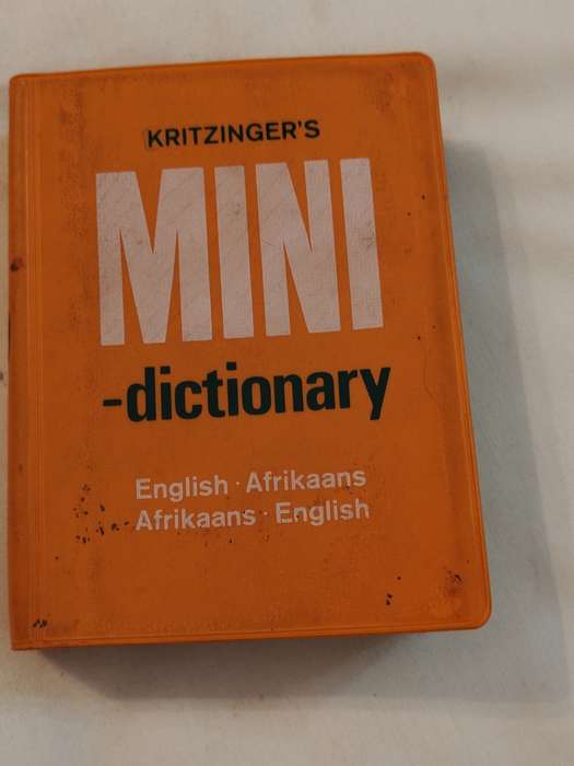 Kritzingers Mini-Dictionary English-Afrikaans & Afrikaans English