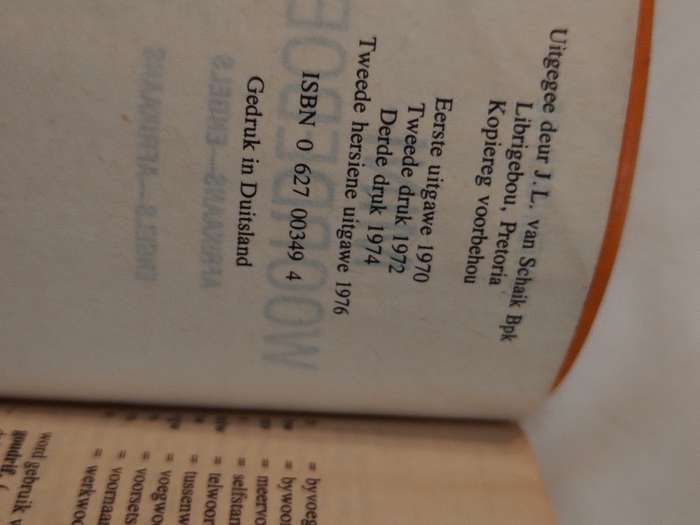 Kritzingers Mini-Dictionary English-Afrikaans & Afrikaans English