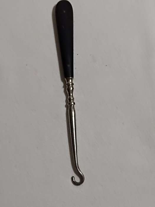 Boot Button Hook with Ebony handle