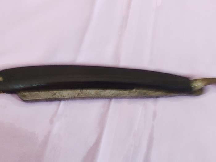 Vintage Crown Cut Throat Razor