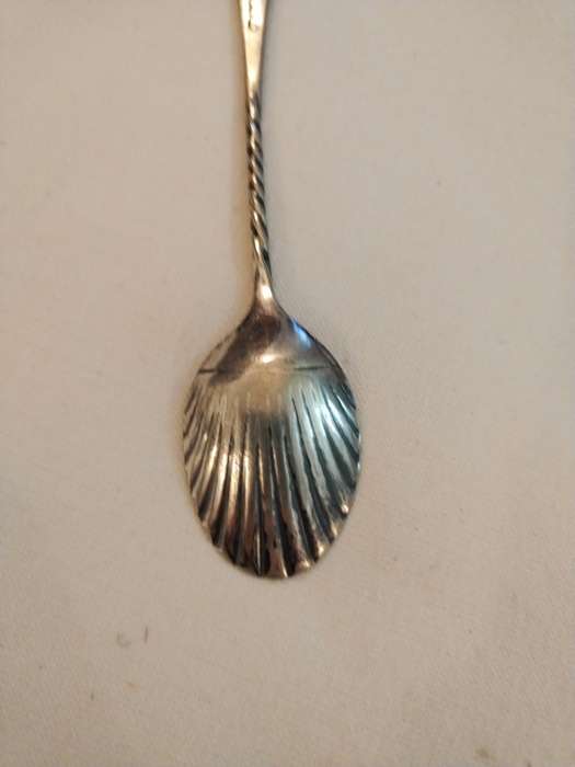 WH & S Silver plated spoon